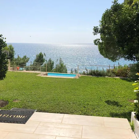 Villaparadiso Front Makris Gialos Villa *