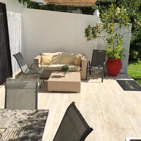 Villaparadiso Front Makris Gialos Villa *